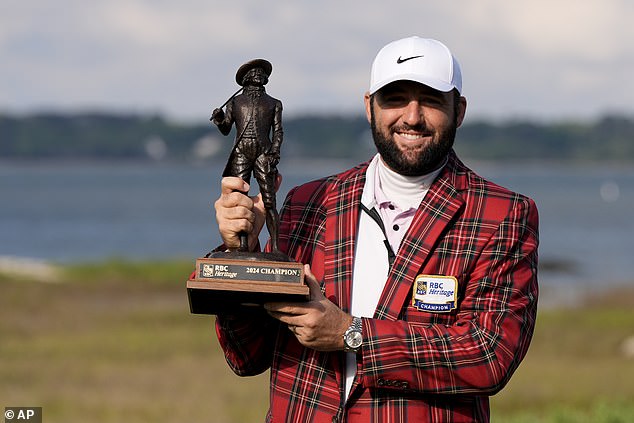 На выходных он одержал свою четвертую победу на турнирах Harbour Town и RBC Heritage.