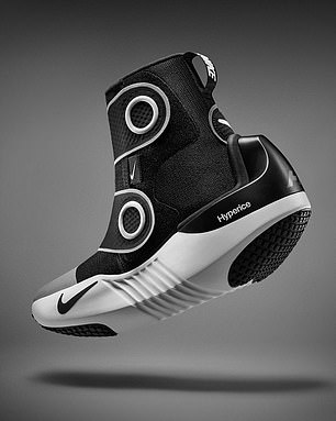 Ботинки Nike x Hyperice обеспечивают тепловой и воздушно-компрессионный массаж стоп и лодыжек спортсменов.