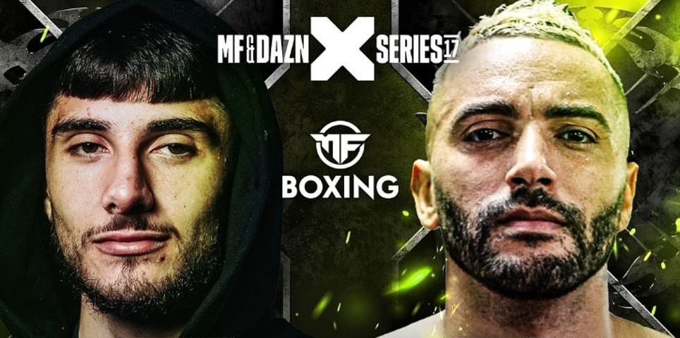 Дэнни Ааронс против Дэнни Симпсона Misfits boxing LIVE: время выхода на ринг, обновления раунда за раундом, а также результаты андеркарта, поскольку бывший чемпион Премьер-лиги дебютирует в боксе