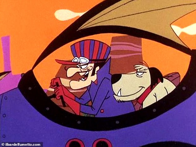 Дэймон Хилл сравнил Ферстаппена со знаменитым персонажем Wacky Races 1960-х годов (на фото слева)